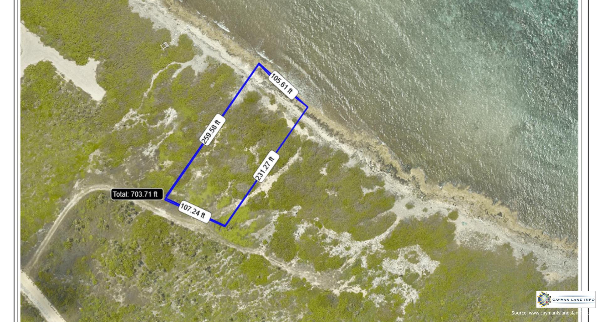 Little Cayman Elevated Majestic Seafront Acreage