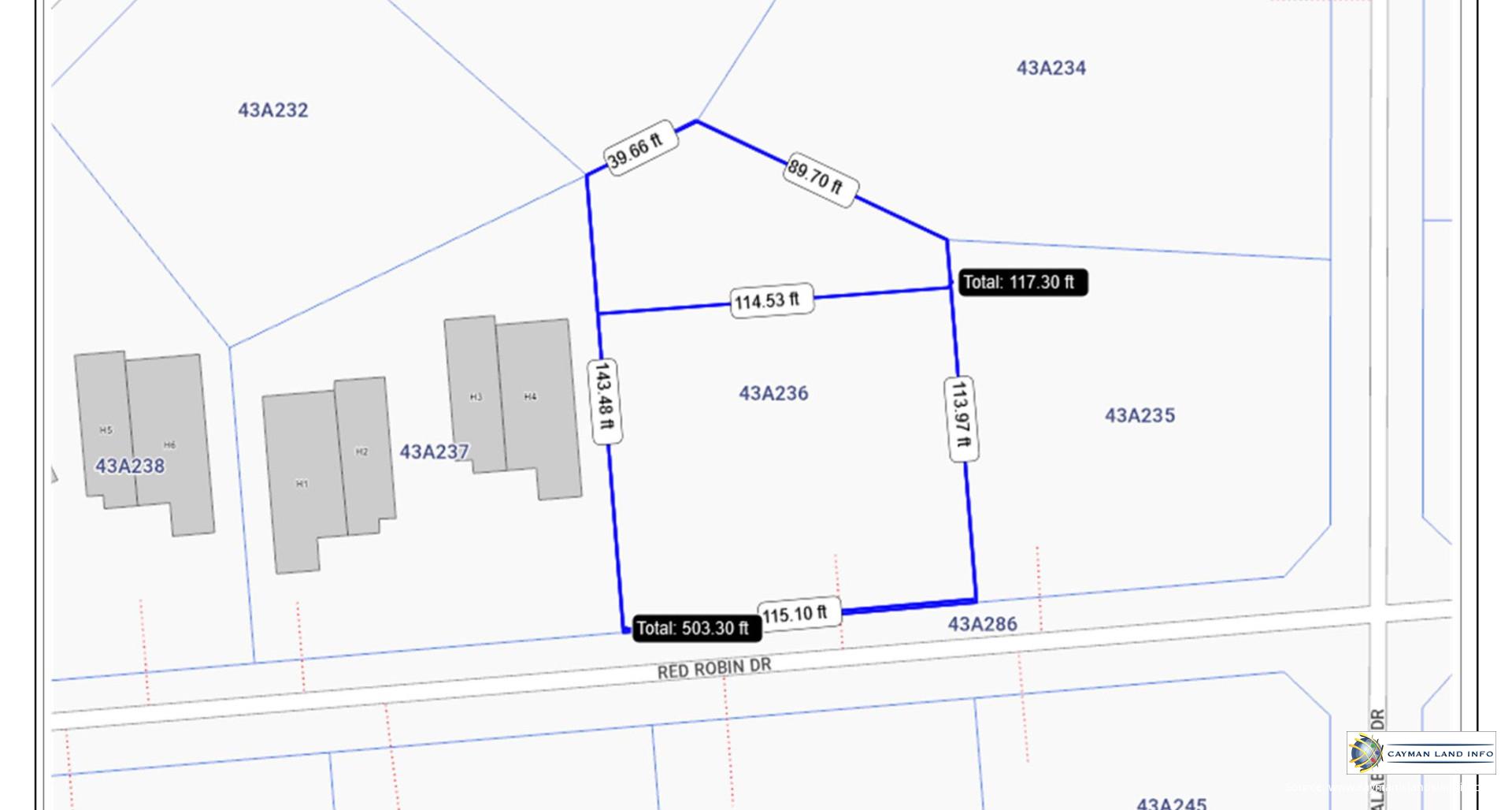 Lookout Gardens and Red Robin Drive 0.3742 parcel image 2